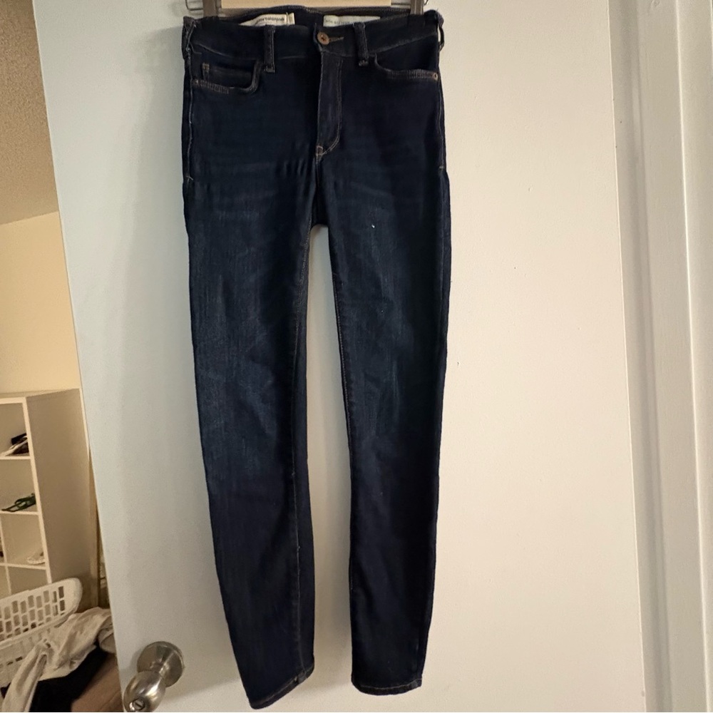Anthro High rise denim high rise jeans